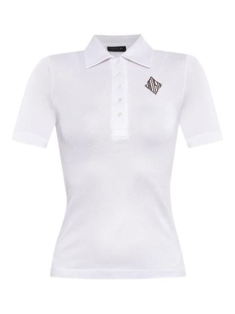 logo-patch polo top