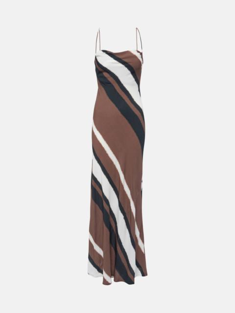 Sisudo striped maxi dress