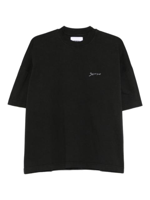 logo-embroidery T-shirt