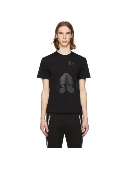 Black Upside Down Heart T-Shirt