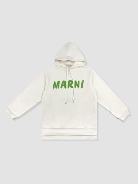 Oversized hooded sweater