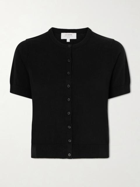 Cropped Knitted Cardigan