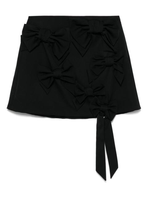 bow bouquet mini skirt
