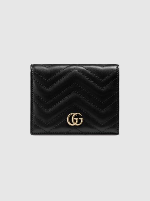 GG Marmont card case wallet