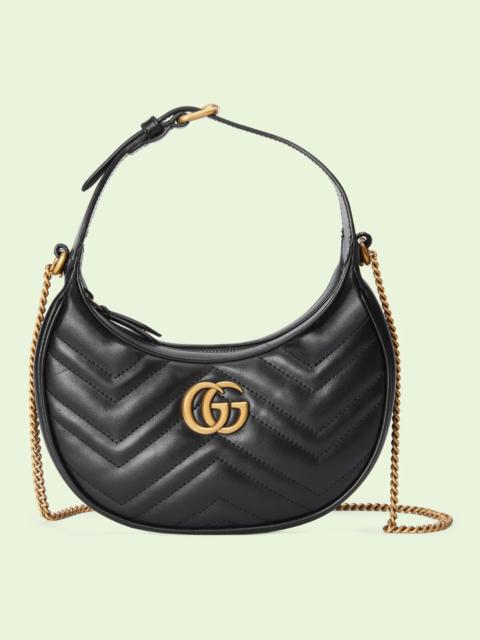 GG Marmont half-moon-shaped mini bag