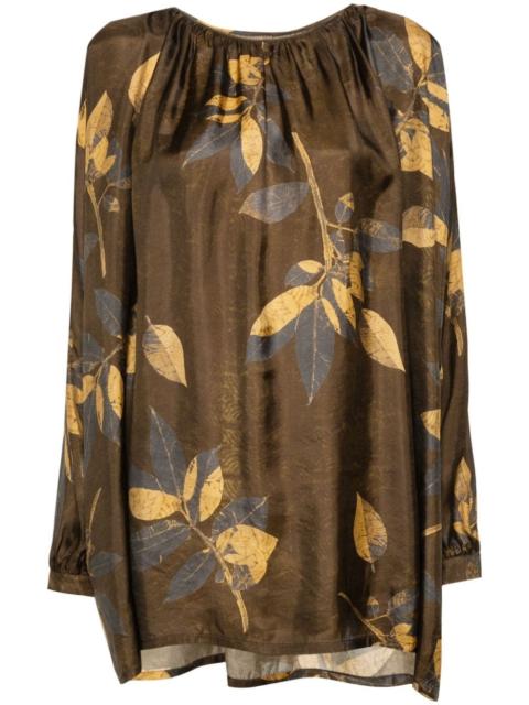 Tammy motif-print blouse