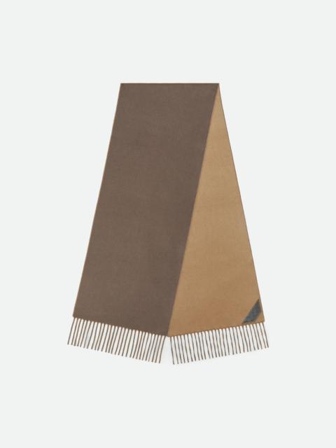 Bi-Color Cashmere Scarf