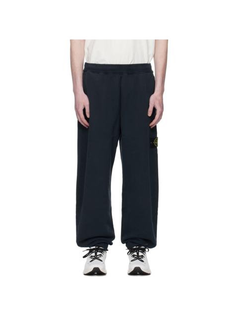 Navy 6200004 Brushed Organic Cotton Fleece Sweatpants