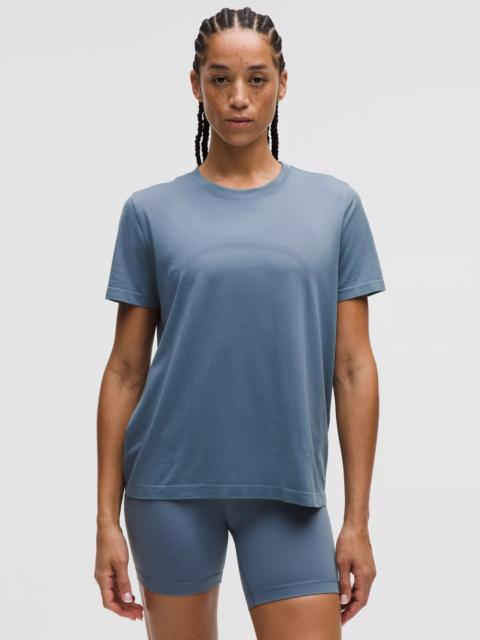 Swiftly Relaxed Short-Sleeve Shirt Hip Length *Updated Fit