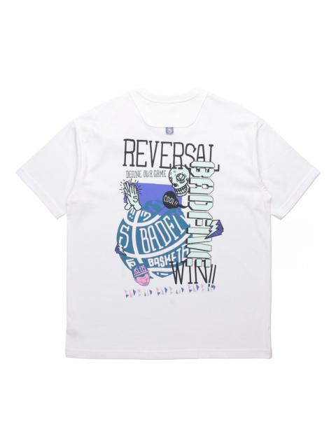 Li-Ning BadFive Graphic Loose Fit T-shirt 'White' AHSR479-3