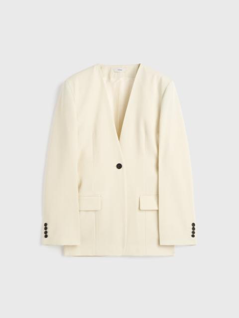 Slouch blazer off-white