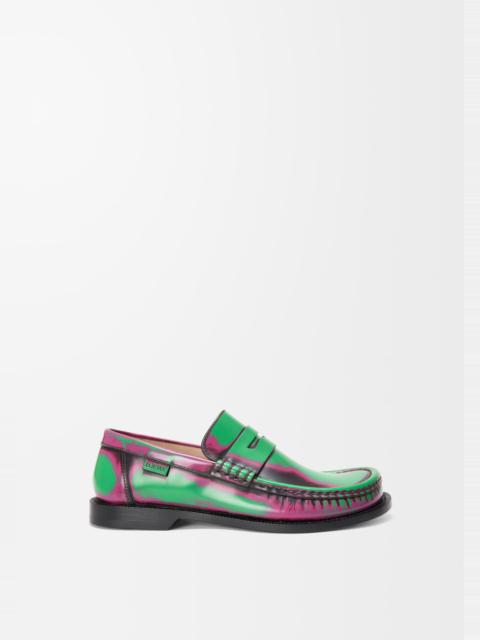 Campo loafer in brushed calfskin