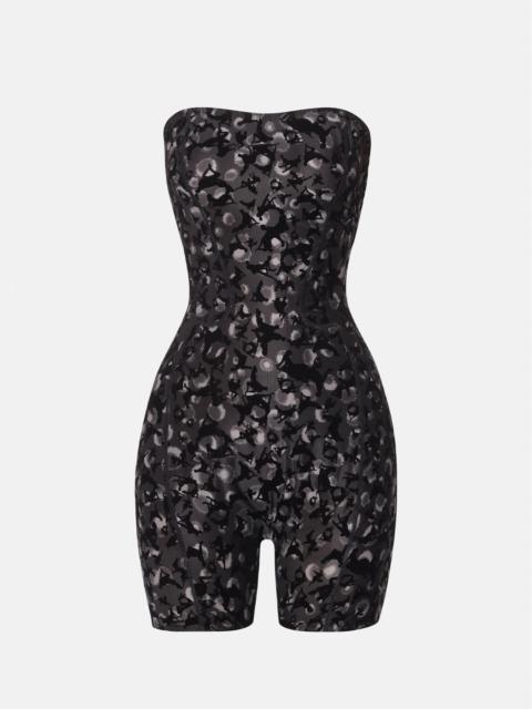 DARLING PLAYSUIT BLACK LEOPARD PRINT
