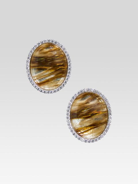 FILLIPA EMBELLISHED EARRINGS