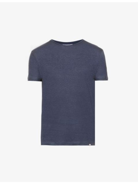 OB-T regular-fit linen T-shirt