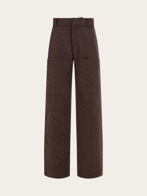 Ferragamo Monogram trouser