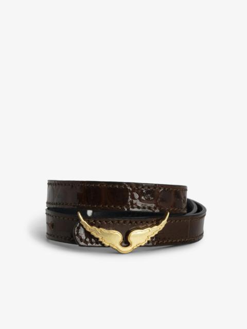 Rock Leather Bracelet