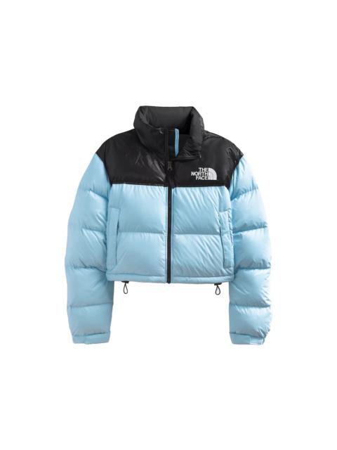 The North Face Women's Nuptse Short Jacket Beta Blue