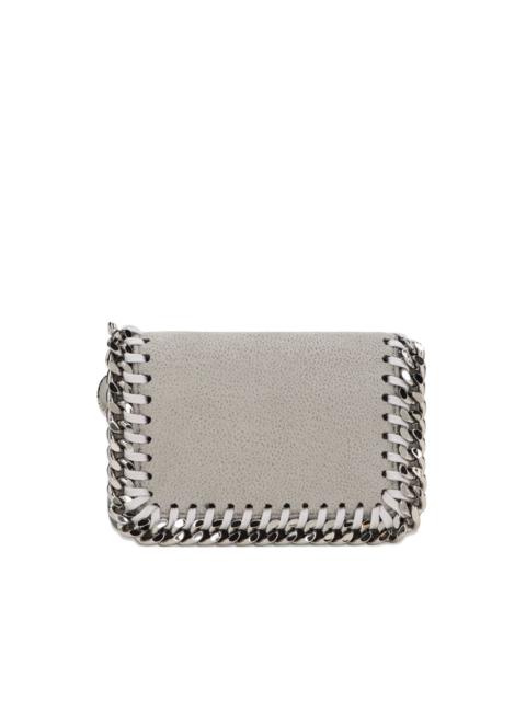 small Falabella flap chain wallet