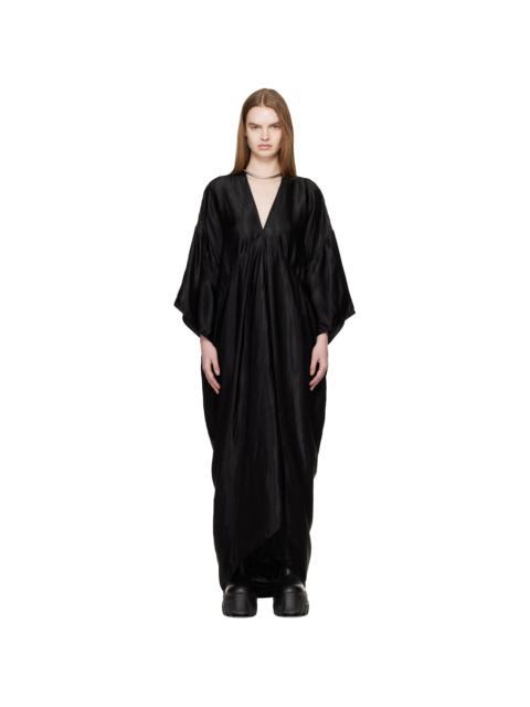 Black Temple Tommykite Maxi Dress