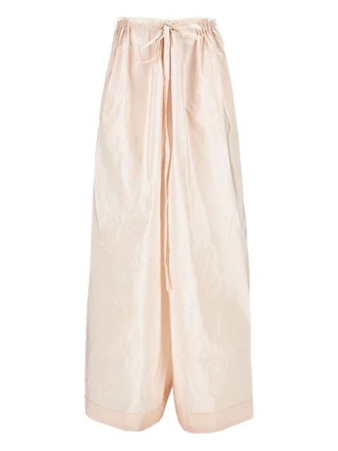 drawstring palazzo pants