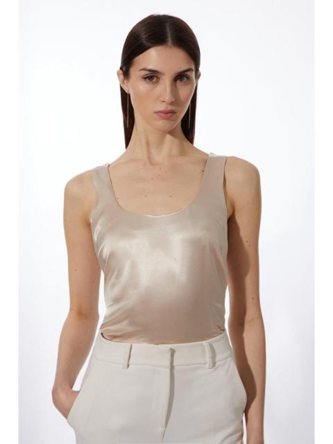 Premium Viscose Satin Woven Cami Top