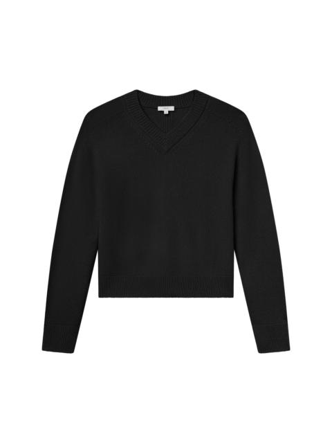 Calven Cashmere V Neck Sweater