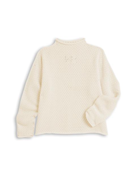 Rolled Funnel Neck Sweater