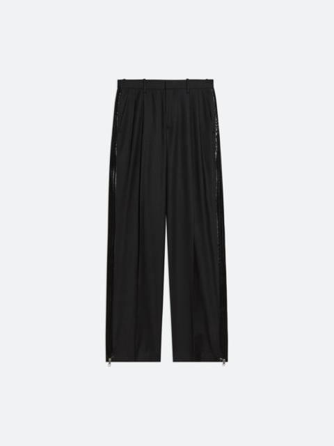 ZIP DOUBLE-PLEATED TROUSERS