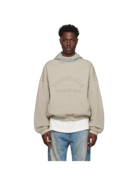 Gray Bonded Hoodie