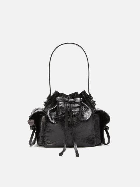 Multipocket Mini Bucket Bag - Black