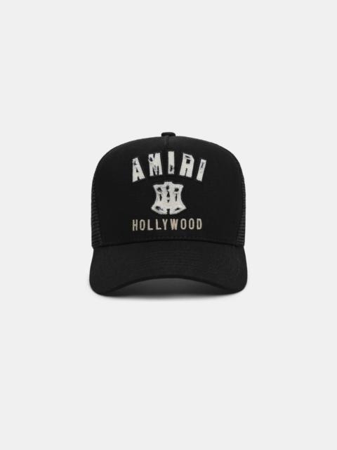 AMIRI MA HOLLYWOOD TRUCKER HAT - AMHACP1029-001 | REVERSIBLE