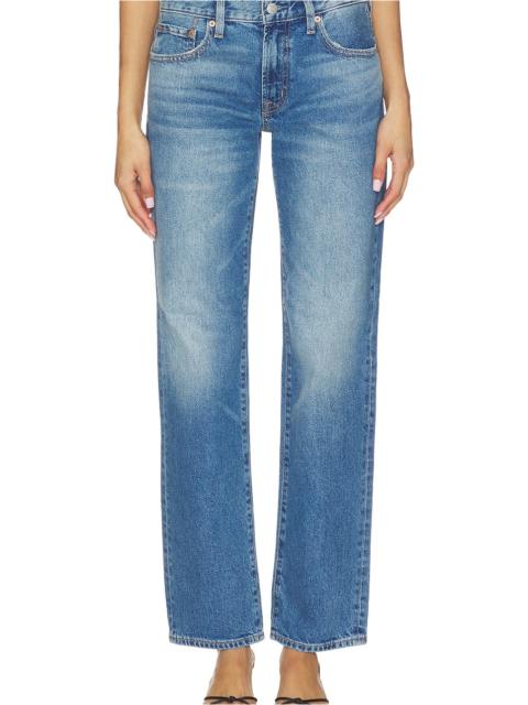 Issa Mid Rise Relaxed Straight Jeans