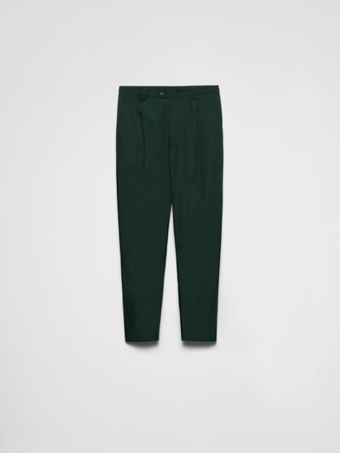Poplin pants