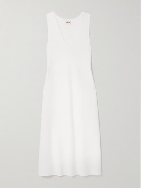 Keran Stretch-knit Midi Dress