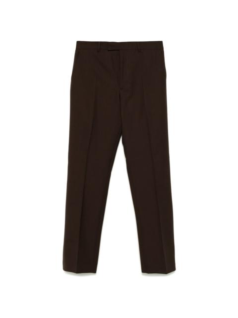 straight-leg trousers