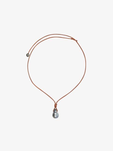 BLACK GERARD BAROQUE PENDANT