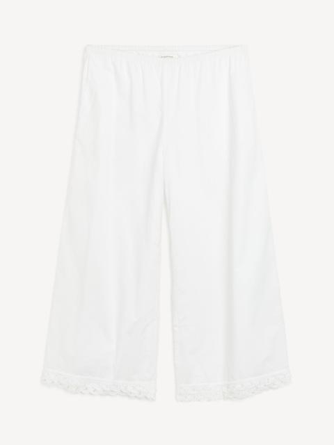 Luisa organic cotton trousers