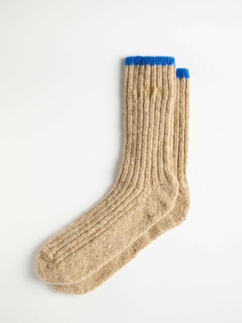 DONEGAL SOCK IN OATMEAL MELANGE
