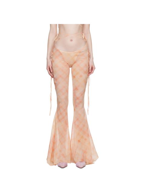 Orange Glimmer Trousers