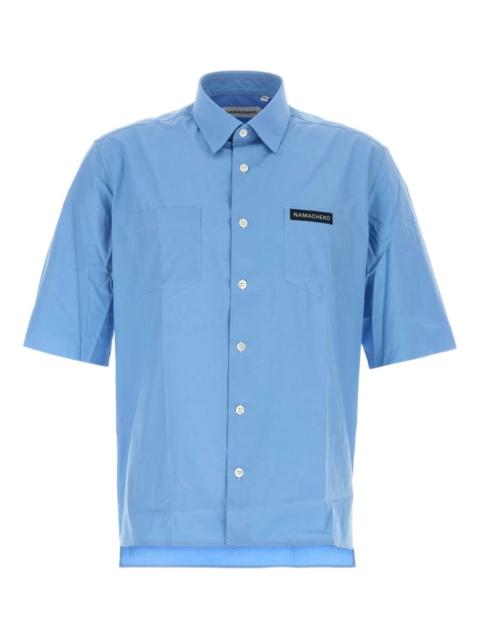 patch-pocket poplin shirt