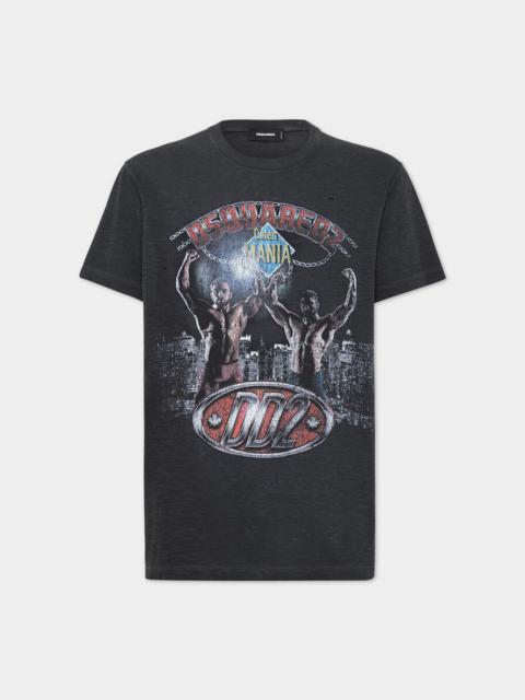 SUPERVINTAGE DYED CIGARETTE FIT T-SHIRT