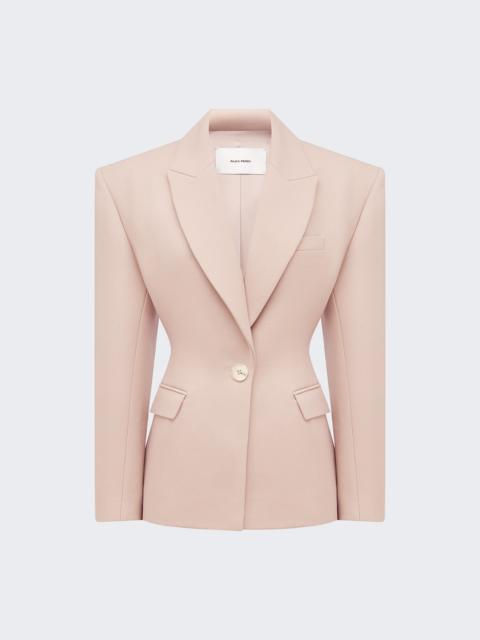 Suiting Single Breasted Contour Blazer Sepia