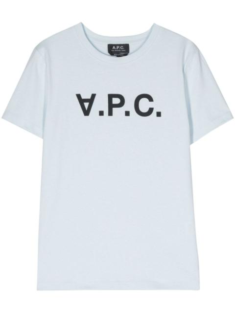 logo-print cotton T-shirt