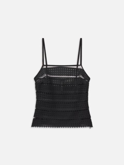 The Lattice Crochet Cami