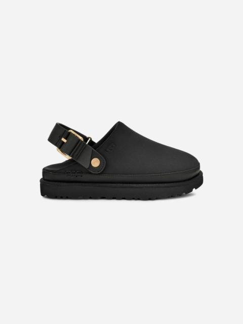 ® Women's Goldenstar Villa Clog Nubuck Shoes in Black
