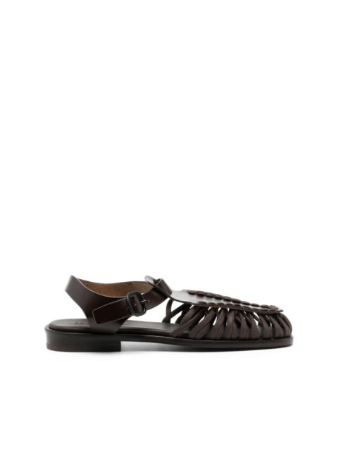 Alaro caged leather sandals