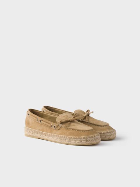Suede espadrilles