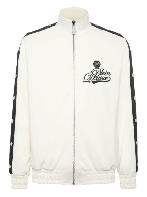 signature-detail tracksuit jacket