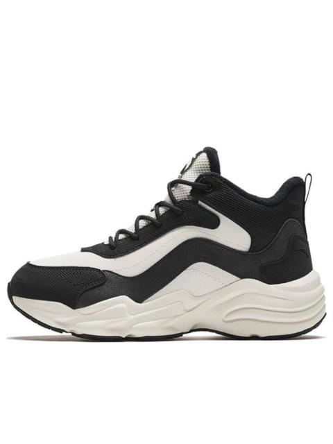 (WMNS) ANTA Life Series Sneakers High 'Black White' 922358984-4
